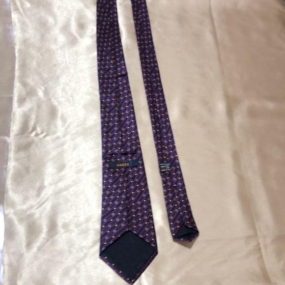 Gucci 100% Seta Silk Tie Made In Italy ๐ฎ๐น - Picture 11 of 14